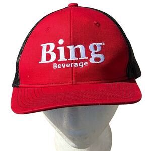 Red Bing Men's Hat